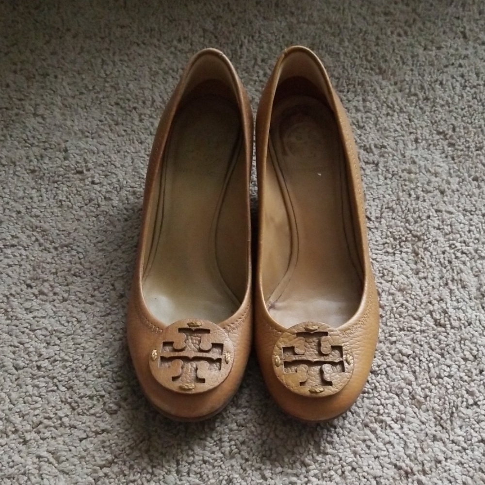 Louisa Leather Wedge Pump